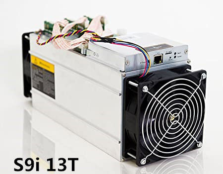 직사각형 S9i 13t 1290W Antminer Bitcoin 광부