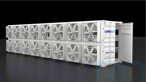 1MW 블랙박스 모듈 데이터 센터 전문적 광부 컨테이너 40ft